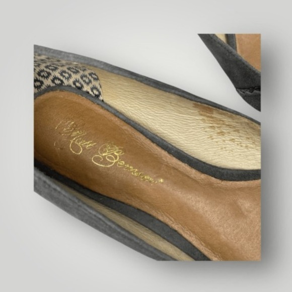 MATT BERNSON‎ VINTAGE Grey Suede Flats, Size 9 - Picture 3 of 8